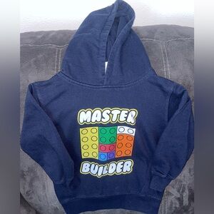 Rabbit Skins Master Builder Kids Hoodie - Navy